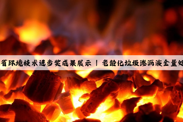 kaiyun官方网站入口网址：2023年度广东省环境技术进步奖成果展示 | 老龄化垃圾渗沥液全量处理和资源化利用关键技术研发和应用示范